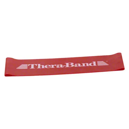 Thera-Band Loop,  13 cm, 7,6x20,5 cm, medium, red