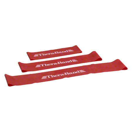 Thera-Band Loop,  26 cm, 7.6x45.5 cm, medium, red