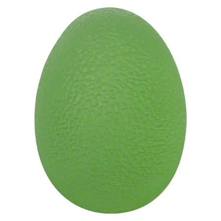 Squeeze egg, medium, green