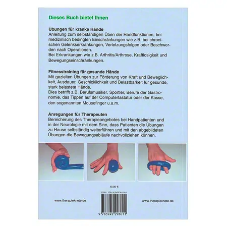 Book - fitness for hands - - By therapeutic exercises with plasticine, 80 pages
