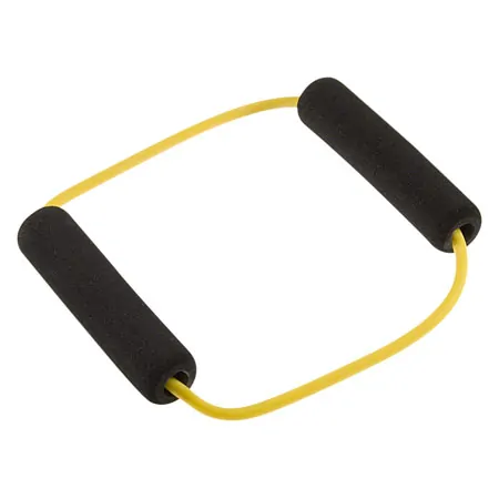 Fitness ring, light, yellow, set of 10