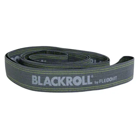 BLACKROLL Resist band, 190x6 cm, strong, grey