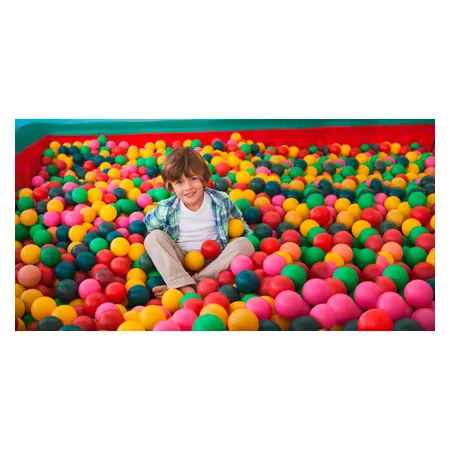 Pool balls, 225x225x50 cm, capacity approx 6000 balls