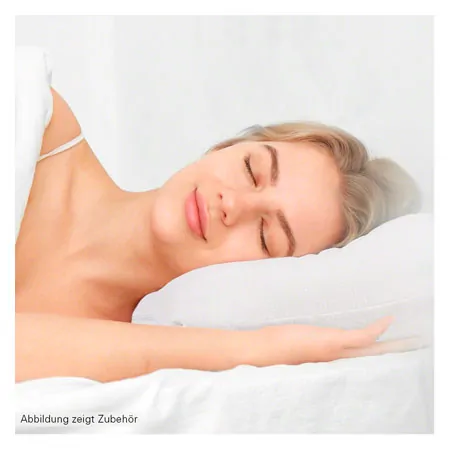 Cover for Viscoline travel pillow, Rectangle shape, white