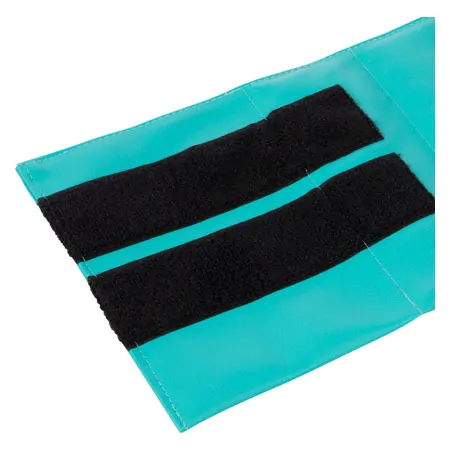 Weight bands with Velcro strips, 48x20 cm, 1 kg turquoise, one piece