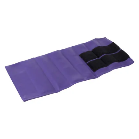 Weight bands with Velcro strips, 48x20 cm, 2 kg purple, piece