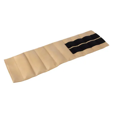 Weight bands with Velcro strips, 70x20 cm, 4 kg beige, piece