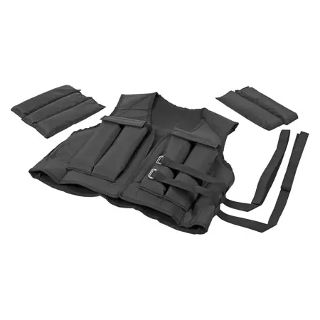 Weight vest standard with 9 weight bags, 10 kg
