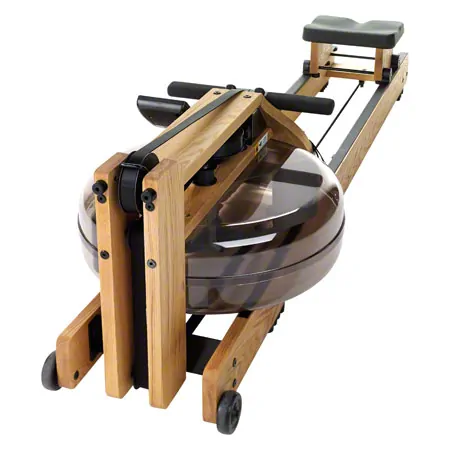 WaterRower rowing machine oak, incl. S4 Monitor, heart rate receiver, chest strap POLAR T31 and floor mat, set 4-pcs.