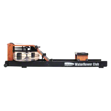WaterRower rowing machine club-sport incl. S4 Monitor and floor mat, set 2-pcs.