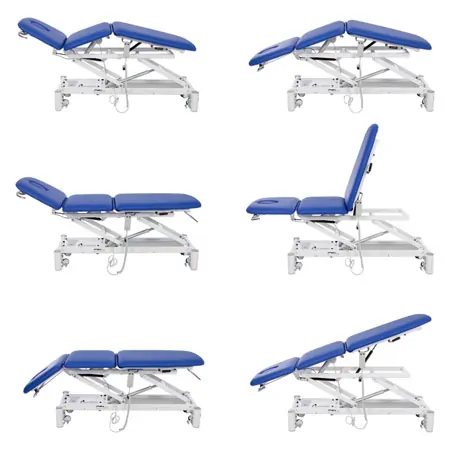 Therapy couch Smart ST3 DS roof position and wheel lifting system