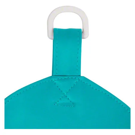 Sandbag with ring, 16x25 cm, 1 kg, turquoise