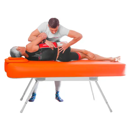 NUBIS Inflatable massage table Pro, incl. stool 35x60 cm