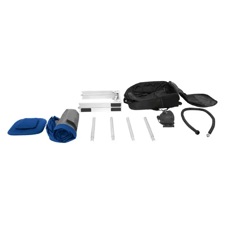 NUBIS Inflatable Massage Table Pro XL, LxWxH 210x75x66-88 cm