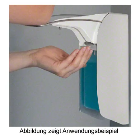 Disinfectant dispenser Eurospender 1 with armbar for 1 l bottles