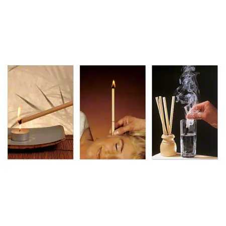 Ear candles traditional, honey-sage chamomile, 3 pairs