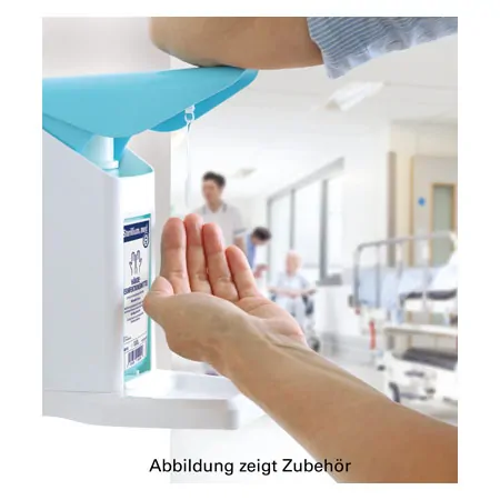 Disinfectant dispenser Eurospender Safety plus, without pump, for 1L bottles