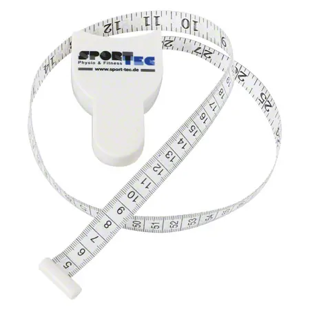 Sport-Tec circumference measuring tape with automatic return, 0-150 cm