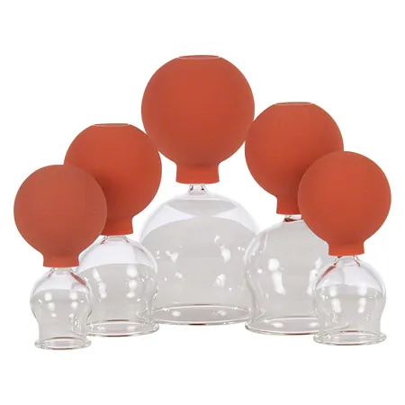 Suction cups with ball  2,5-6,5 cm, set of 5