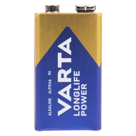 VARTA Longlife POWER E-Block 9V, 1 piece