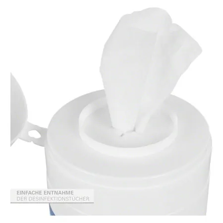 DESTIX disinfectant wipes in dispenser box, 13x20 cm, 120 pieces = 2.6 m