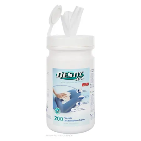 DESTIX disinfectant wipes XXL in refill pack, 21x26 cm, 200 pieces = 10.92 m