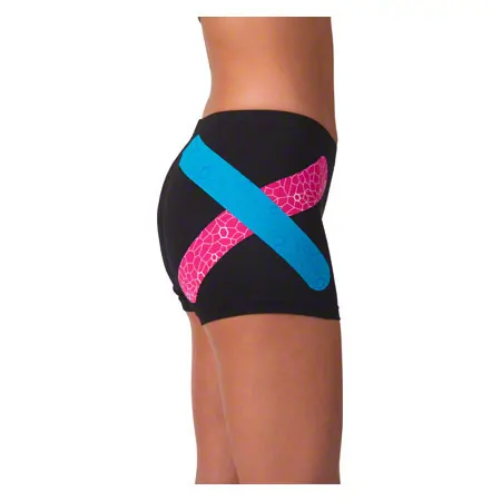 Thera-Band Kinesiology Tape XactStretch, 5 m x 5 cm, pink/white
