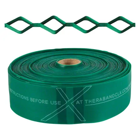 Thera-Band CLX ribbon, 22 m, heavy, green