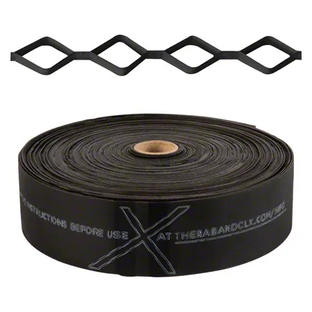 Thera-Band CLX ribbon, 22 m, special strong, black