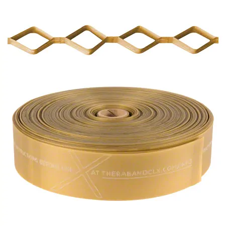 Thera-Band CLX ribbon, 22 m, maximum, gold