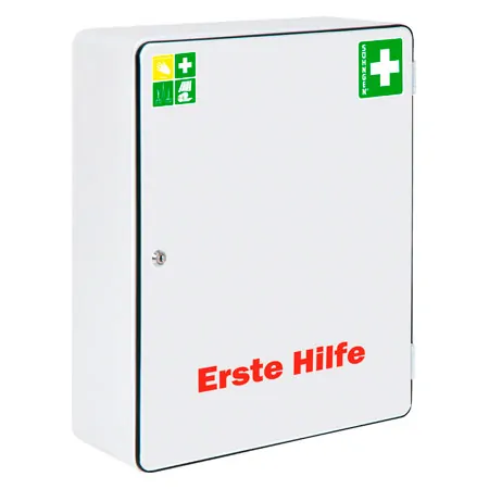 First aid box according to DIN 13169