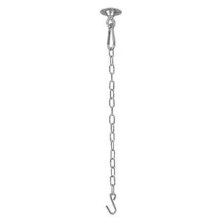 Security ceiling hook incl. chain 70 cm, galvanized