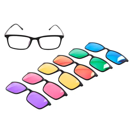 ARTZT neuro color glasses set