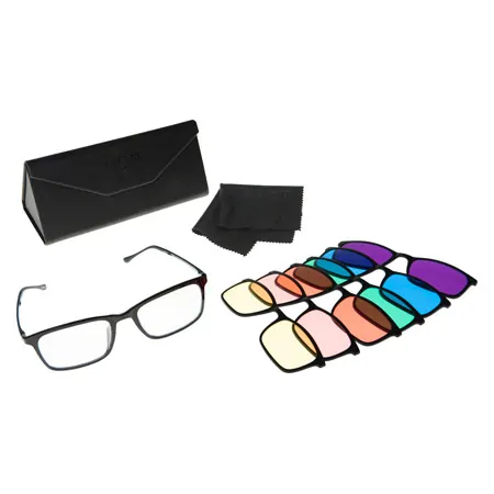 ARTZT neuro color glasses set