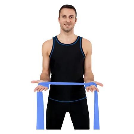 Sanctband resistance ribbon, 5,5 m x 15 cm, heavy, blue