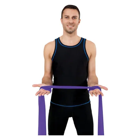 Sanctband resistance ribbon, 5,5 m x 15 cm, extra strong, purple