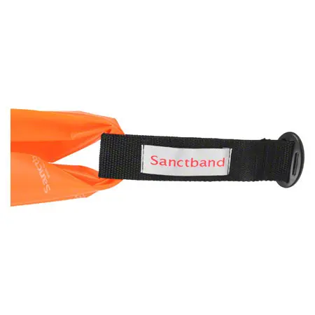 Sanctband 2 m with door anchor, light, orange