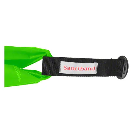 Sanctband 2 m with door anchor, medium, green