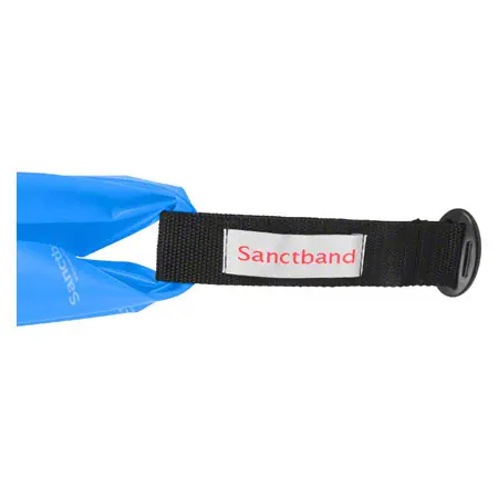 Sanctband 2 m with door anchor, strong, blue