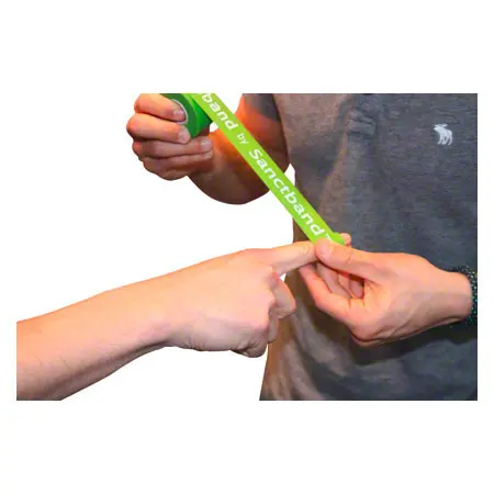Flossband Level 1, 2m x 2,5 cm, light, green