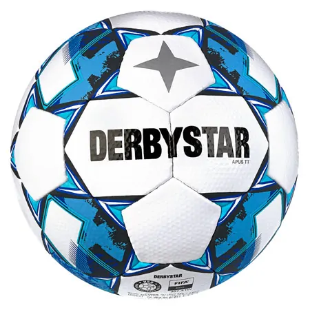 Derbystar soccer ball Apus TT v23, size 5, white/blue