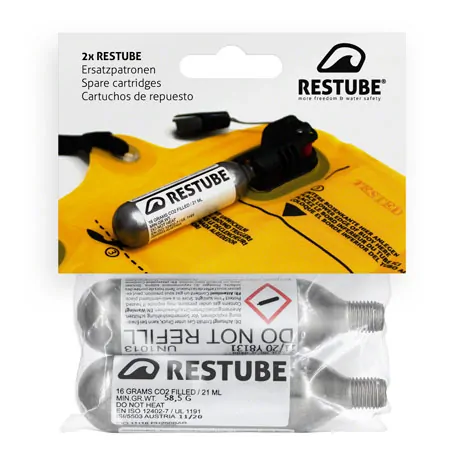RESTUBE CO2 replacement cartridge 16 g