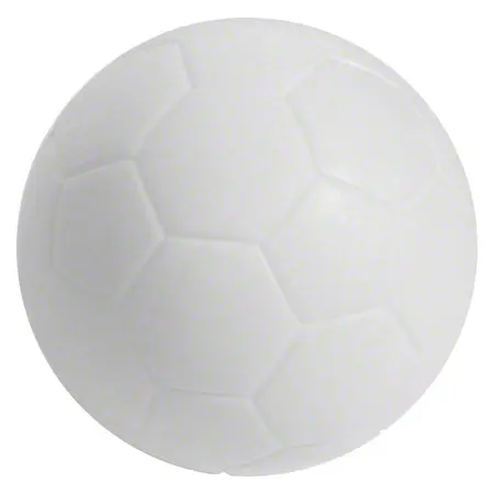 Football kicker match ball, set of 10, white, hard