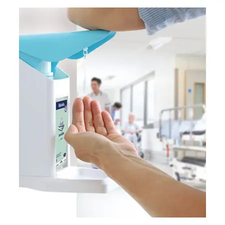 Soap dispenser set Eurospender Safety plus, incl. Baktolin Sensitive 500 ml
