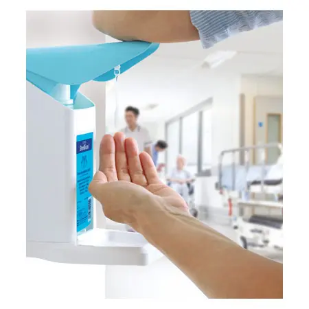 Disinfectant dispenser set Eurospender Safety plus, incl. 2x Sterillium 1 l
