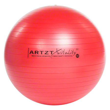 ARTZT vitality fitness ball standard,  55 cm, red