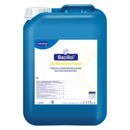 Bacillol 30 Sensitive Foam surface disinfectant, 5 l