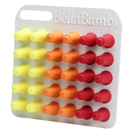 BellaBambi mini profi, SENSITIVE yellow 10 pieces, INTENSE red 10 pieces, REGULAR orange 10 pieces
