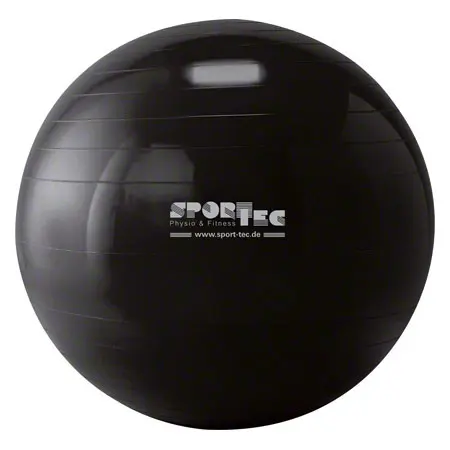 Black ball exercise ball,  65 cm, black