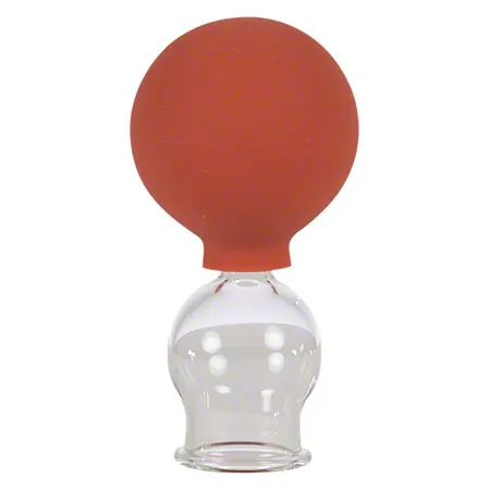 Cupping glass with ball,  2.5 cm